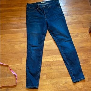 Madewell 9” High-Rise Skinny Jeans